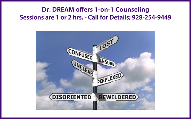 Individual Counseling with Dr. DREAM